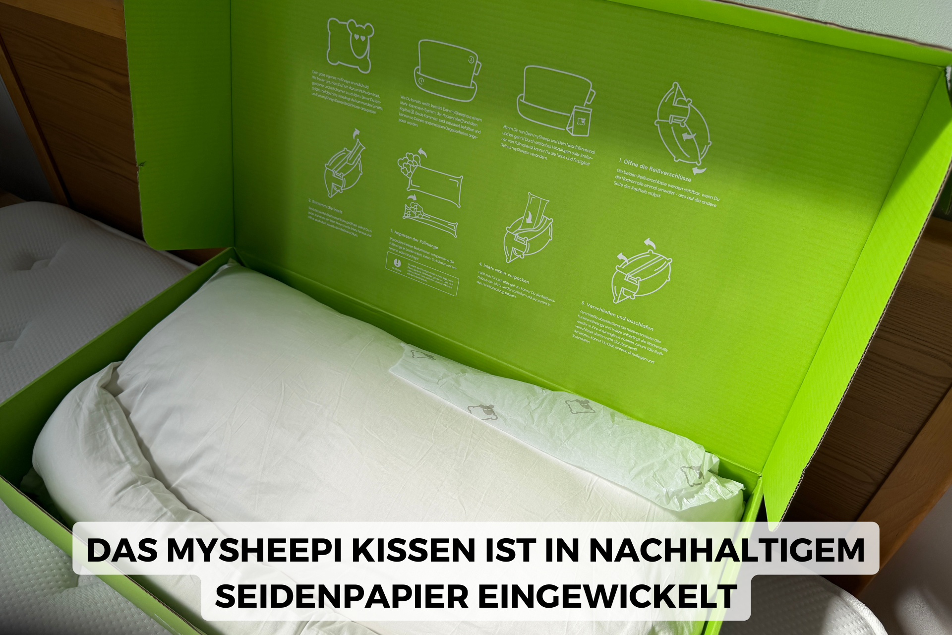 mysheepi kissen lieferung